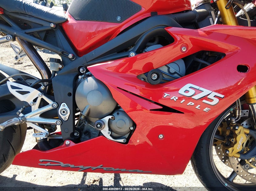 2008 TRIUMPH MOTORCYCLE DAYTONA auction photo 8