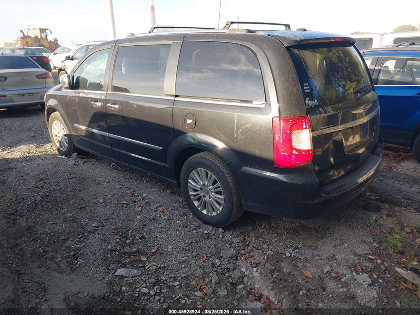 Vin: 2c4rc1gg4cr133698, lot: 46428047, chrysler town & country limited 20123