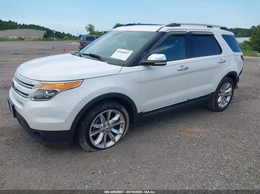 2014 Ford Explorer, Rear, IAAI, VIN 1FM5K7F83EGC05098 — photo 2