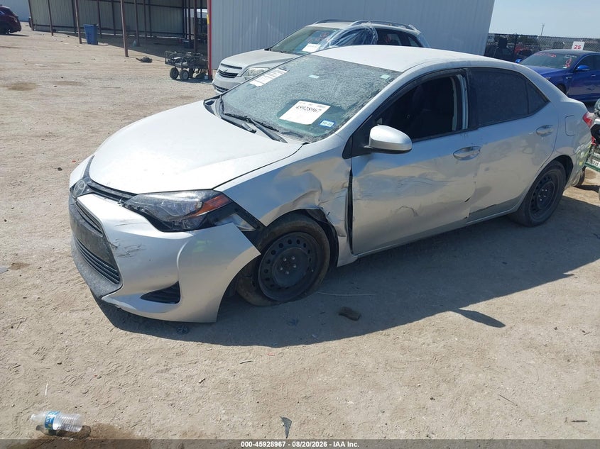 2018 Toyota Corolla, Удар спереди, IAAI, VIN 2T1BURHEXJC987117 — фото 2