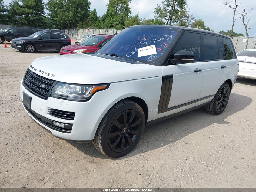 2016 Land Rover Range Rover, Затопление, IAAI, VIN SALGS2KF9GA259248 — фото 2