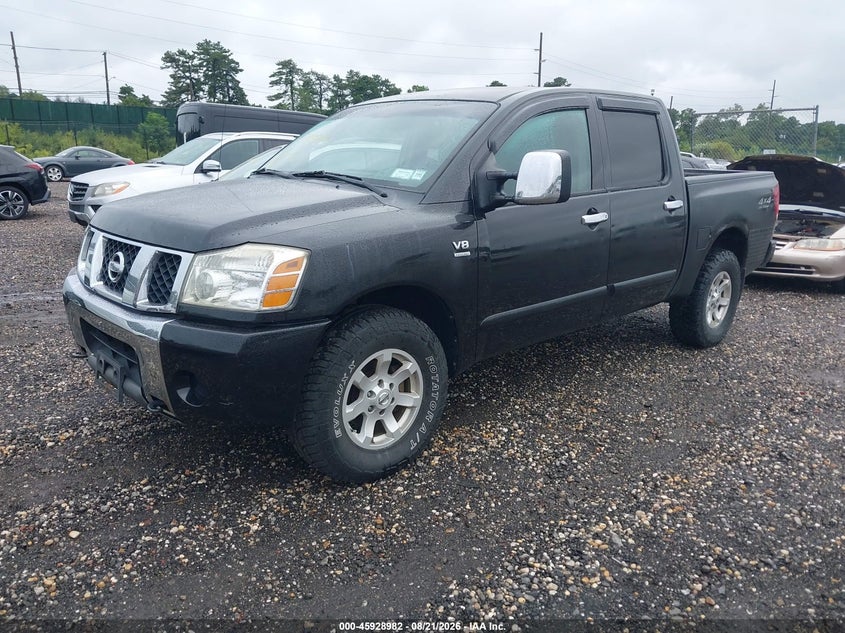 2004 Nissan Titan, Удар спереду, IAAI, VIN 1N6AA07B34N538903 — фото 2