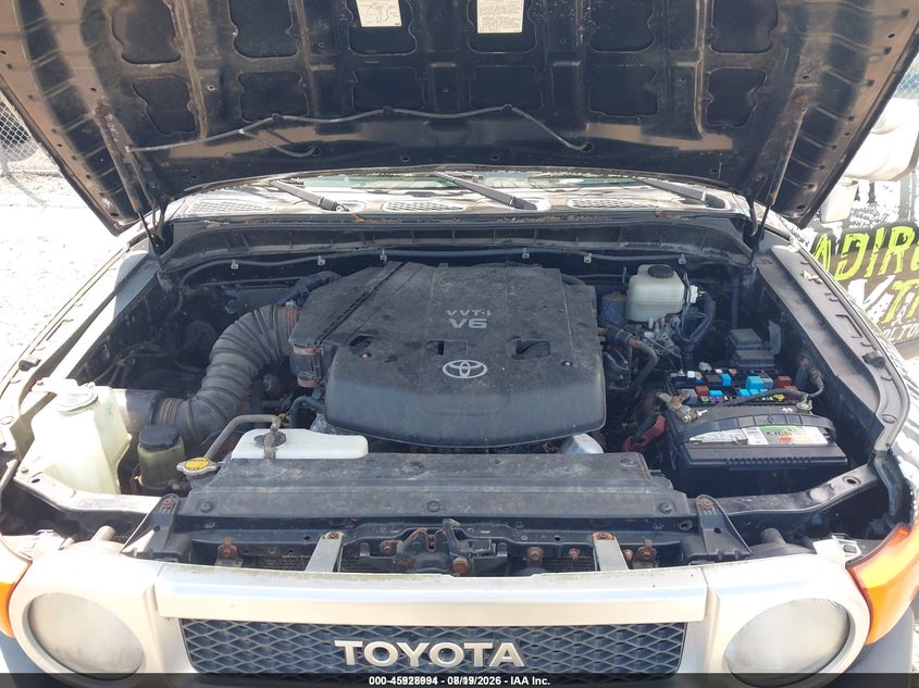 TOYOTA FJ CRUISER 2007 VIN JTEBU11F170057688