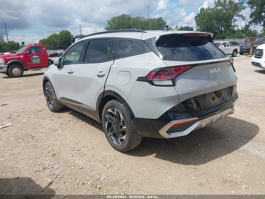 2025 KIA SPORTAGE auction photo 3