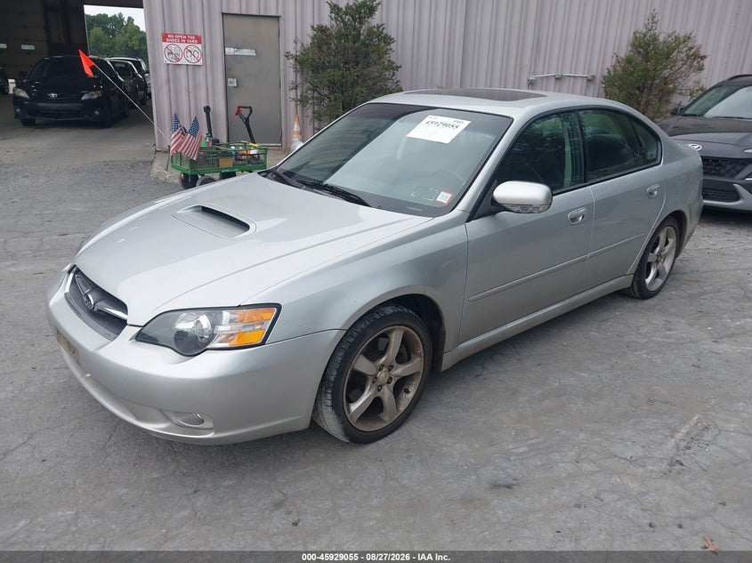 2005 Subaru Legacy, Обычный износ, IAAI, VIN 4S3BL676256203540 — фото 2