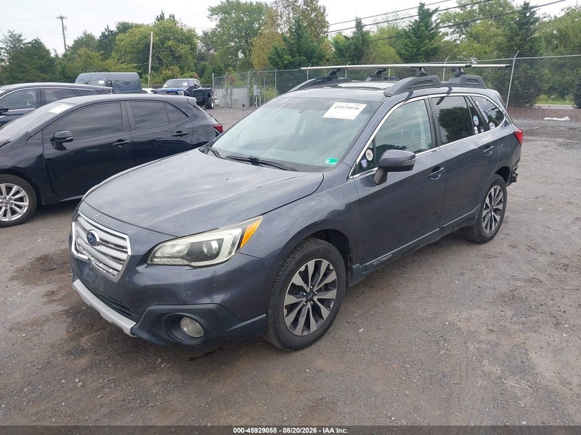 2016 Subaru Outback, Удар сзади, IAAI, VIN 4S4BSBJC3G3296773 — фото 2