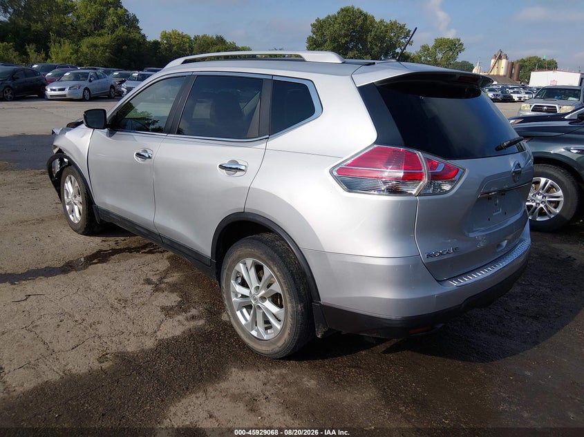 2015 NISSAN ROGUE auction photo 3