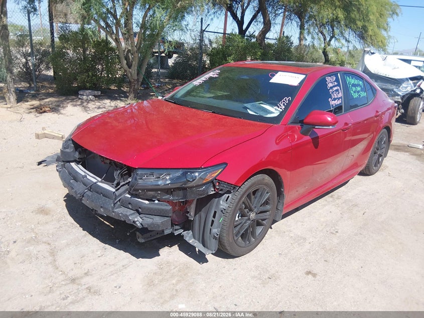 2025 Toyota Camry, Front End, IAAI, VIN 4T1DAACK2SU016273 — photo 2
