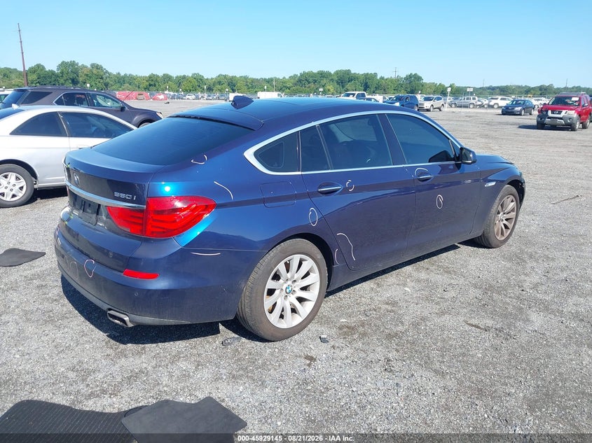 BMW 550I GRAN TURISMO 2013 VIN WBASP0C59DC988005