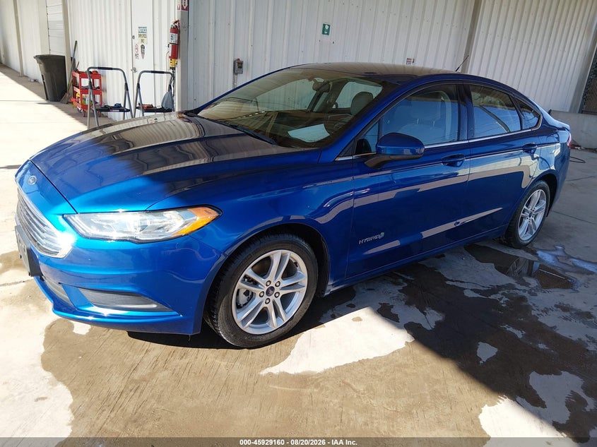 2018 Ford Fusion, Звичайний знос, IAAI, VIN 3FA6P0UU0JR273658 — фото 2