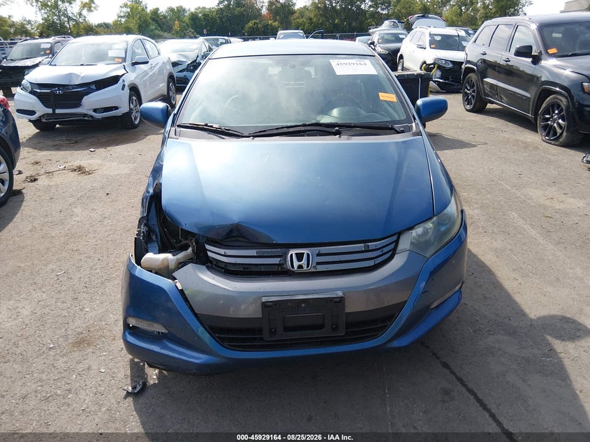 HONDA INSIGHT 2010 VIN JHMZE2H55AS013710