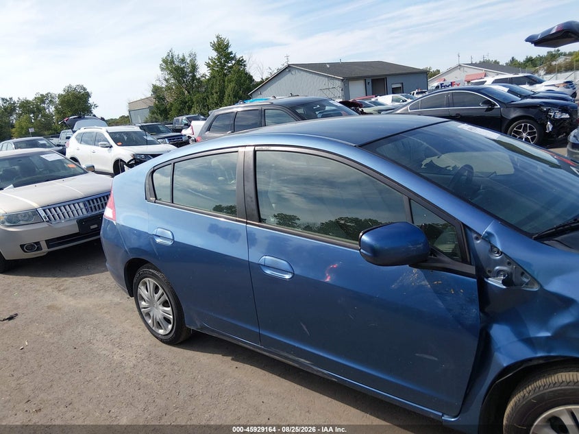 HONDA INSIGHT 2010 VIN JHMZE2H55AS013710