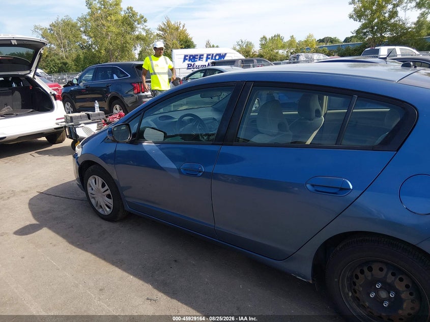 HONDA INSIGHT 2010 VIN JHMZE2H55AS013710