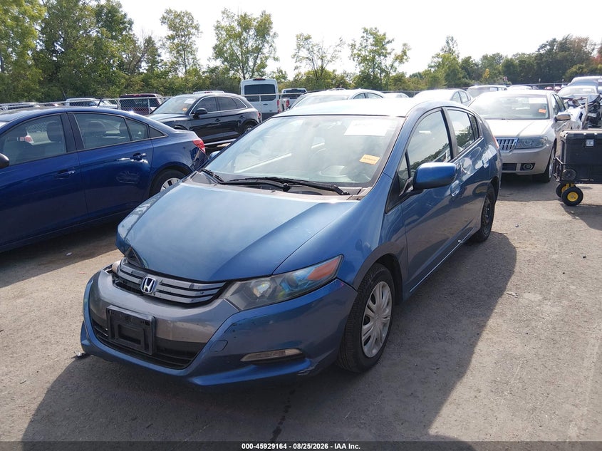 HONDA INSIGHT 2010 VIN JHMZE2H55AS013710