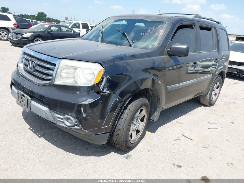 2012 HONDA PILOT auction photo 2