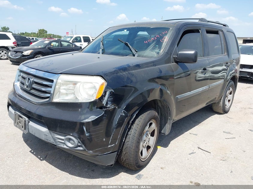 2012 HONDA PILOT auction photo 6
