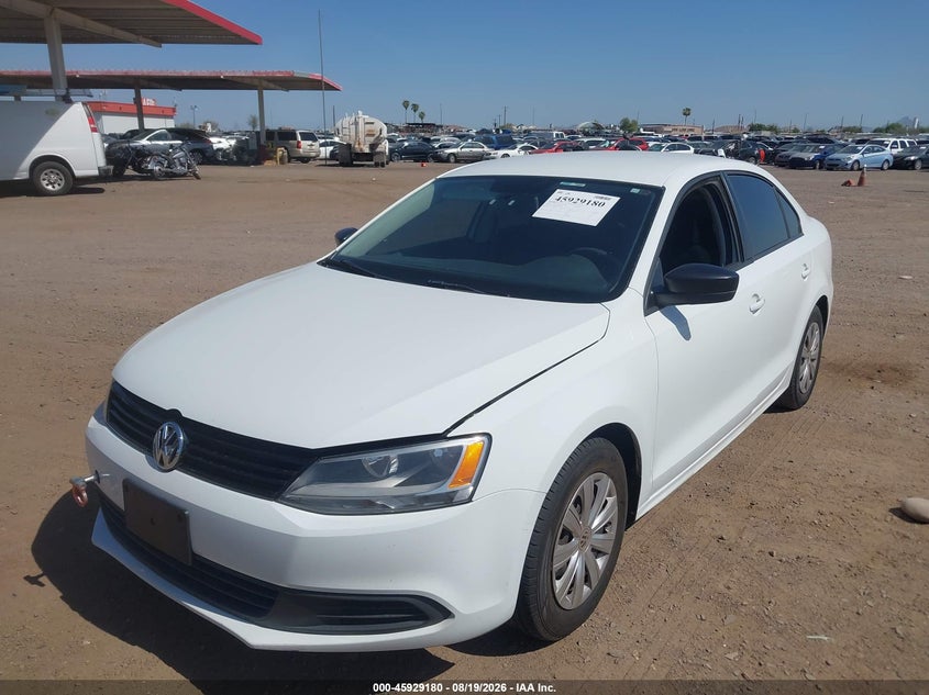2014 Volkswagen Jetta, Звичайний знос, IAAI, VIN 3VW2K7AJ5EM333895 — фото 2