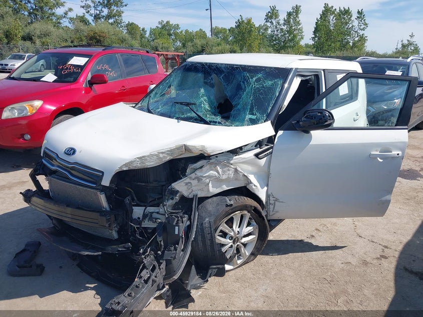 2019 Kia Soul, Front End, IAAI, VIN KNDJP3A50K7000862 — photo 2
