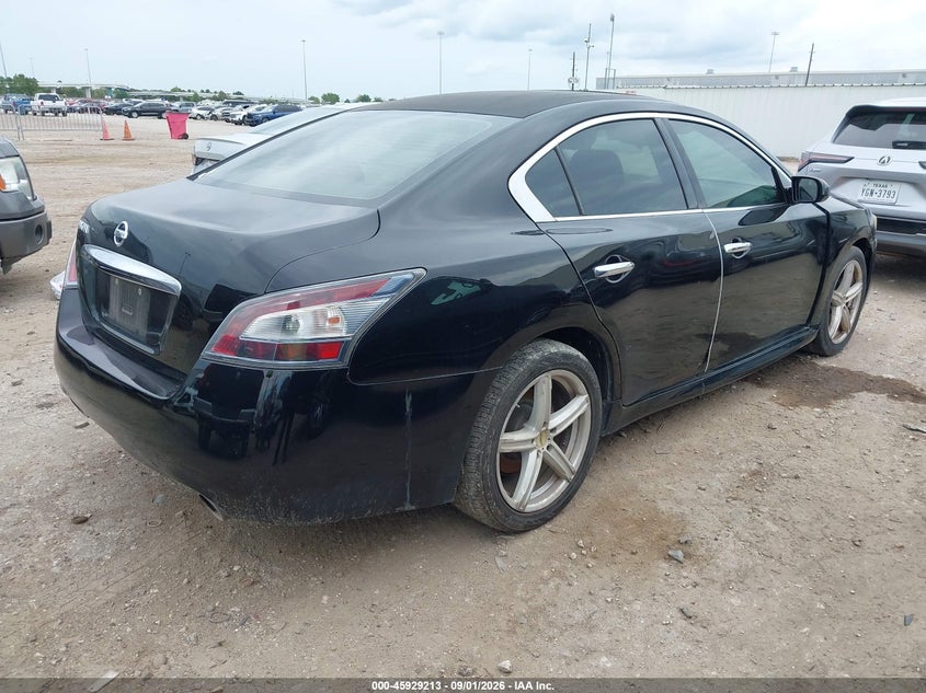 2012 NISSAN MAXIMA SEDAN 3.5L V-6 DOHC, VVT, 290HP