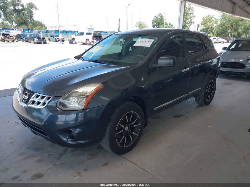 2014 NISSAN ROGUE SELECT auction photo 2
