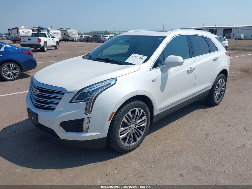 2017 Cadillac XT5, Hail, IAAI, VIN 1GYKNERS0HZ147822 — photo 2