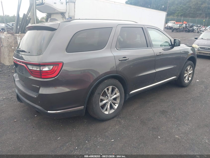 Vin: 1c4rdjdg7ec468645, lot: 46428376, dodge durango limited 20144