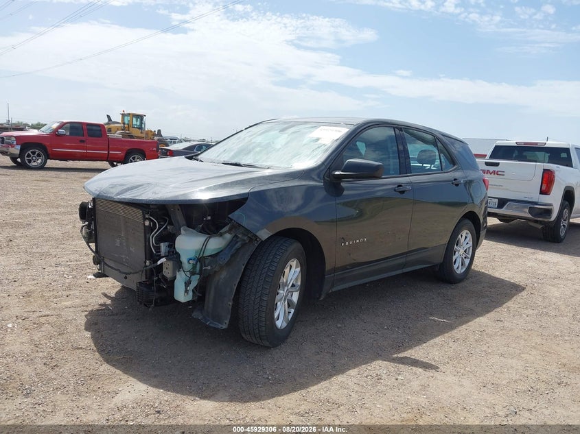 2019 Chevrolet Equinox, Front End, IAAI, VIN 2GNAXHEVXK6132705 — photo 2