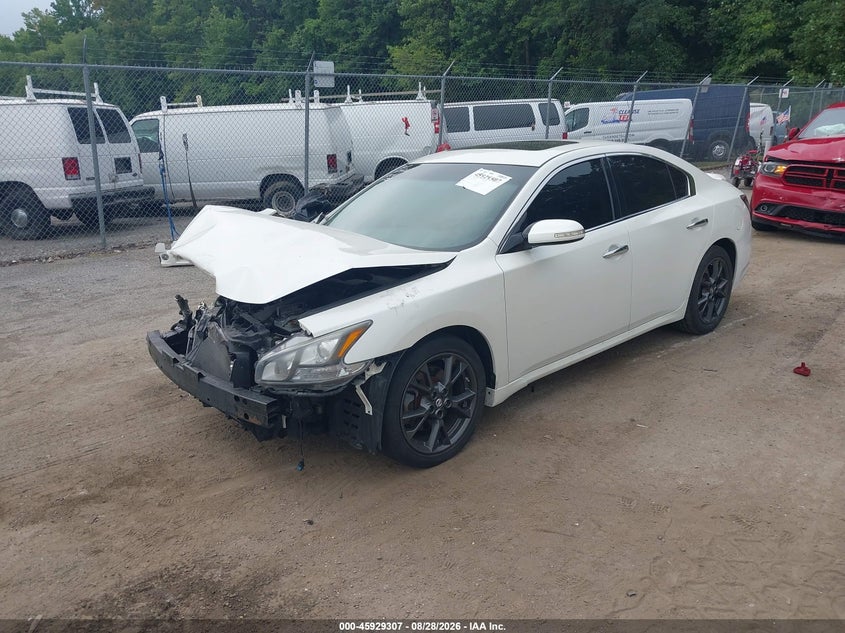 2014 Nissan Maxima, Удар спереди, IAAI, VIN 1N4AA5AP5EC905453 — фото 2