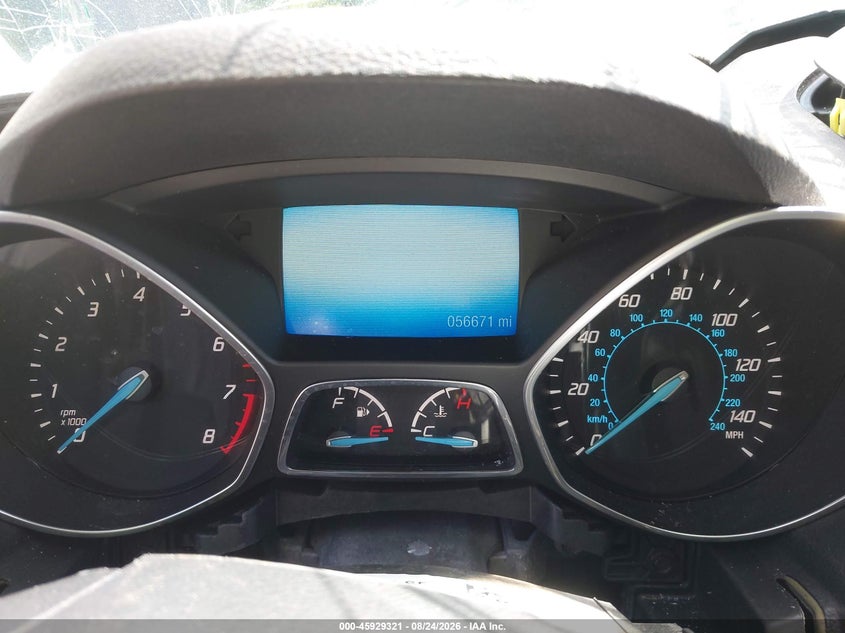 2016 FORD ESCAPE SPORT UTILITY VEHICLE 1.6L I-4 DI, DOHC, VVT, TURBO, 178HP