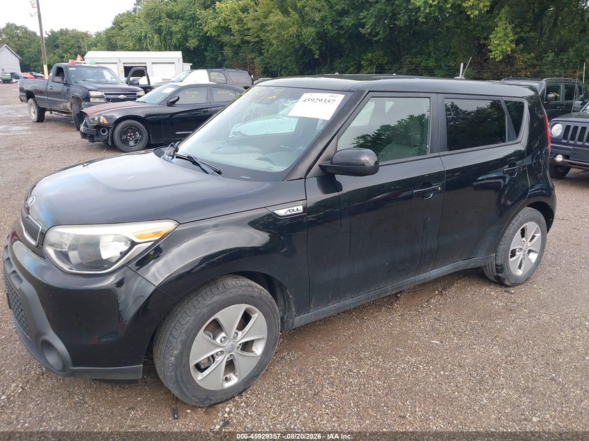 2015 KIA SOUL HATCHBACK 1.6L I-4 DI, DOHC, VVT, 130HP