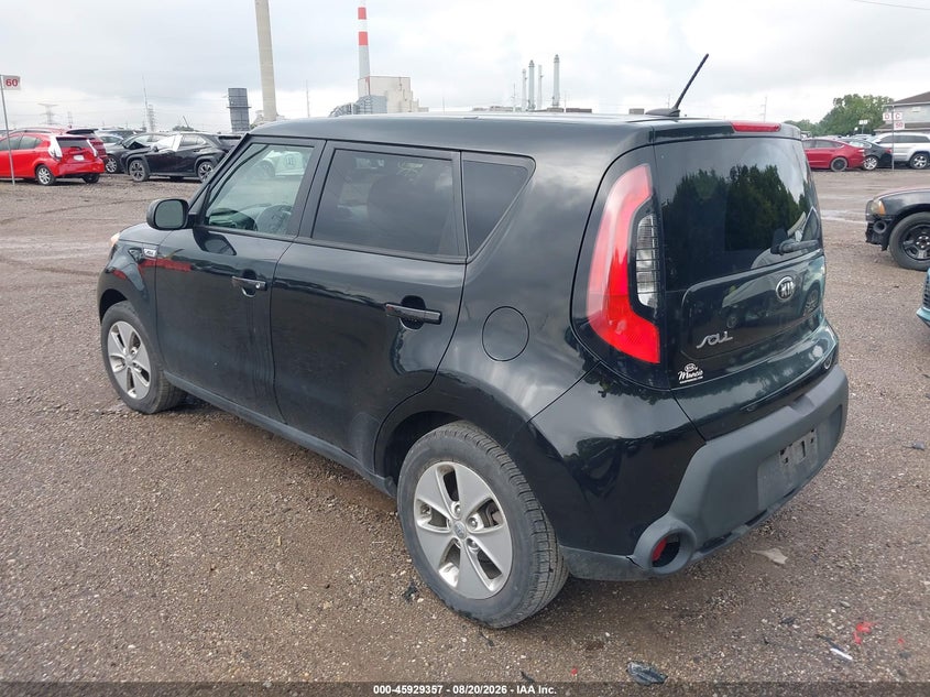 2015 KIA SOUL HATCHBACK 1.6L I-4 DI, DOHC, VVT, 130HP