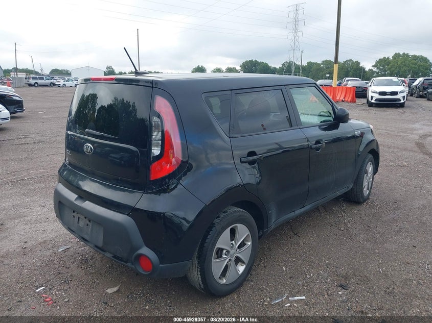 2015 KIA SOUL HATCHBACK 1.6L I-4 DI, DOHC, VVT, 130HP
