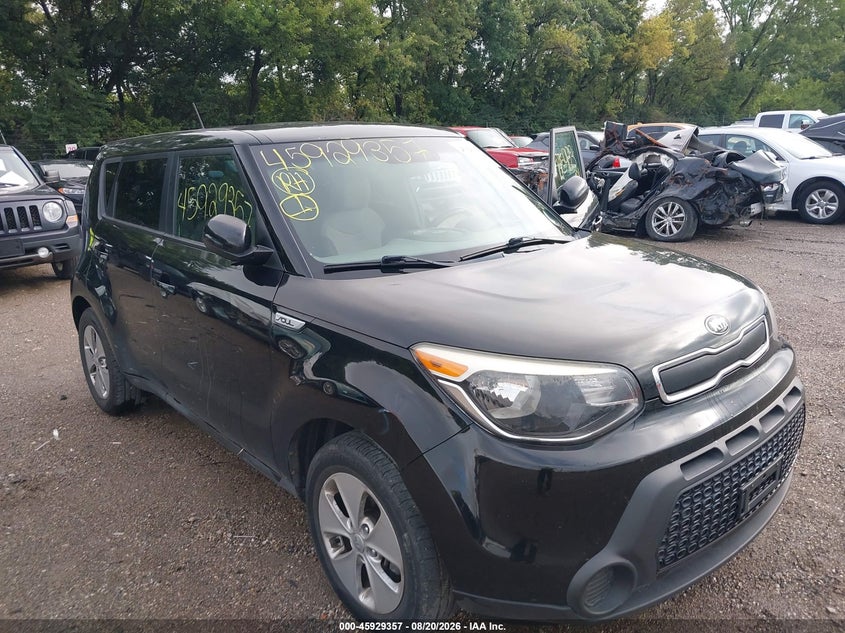 2015 KIA SOUL HATCHBACK 1.6L I-4 DI, DOHC, VVT, 130HP