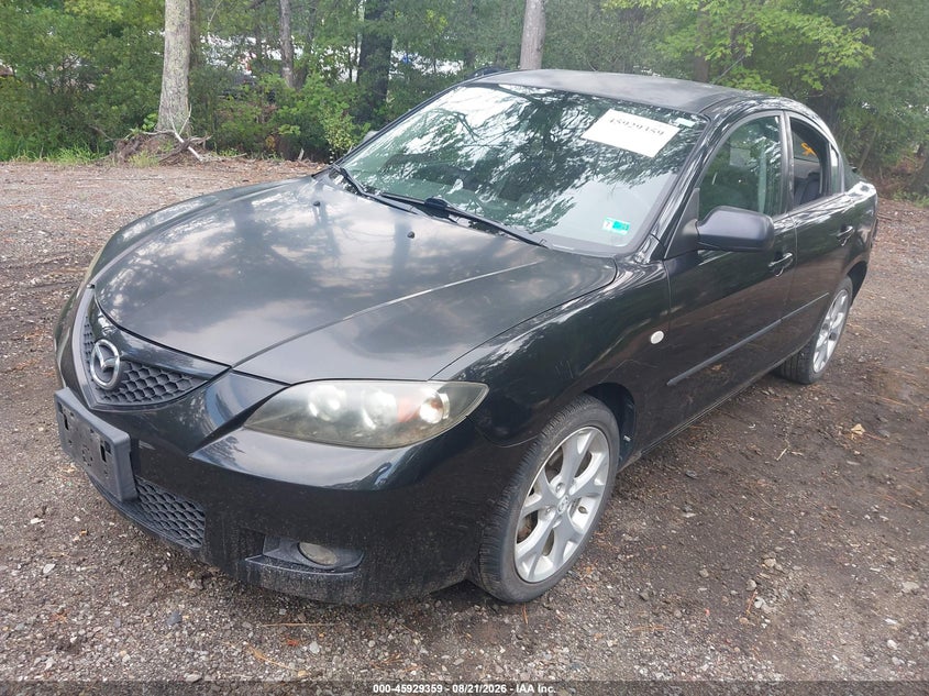 2009 Mazda 3, Left Rear, IAAI, VIN JM1BK32F791244208 — photo 2