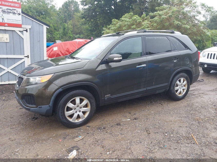 2012 Kia Sorento, Обычный износ, IAAI, VIN 5XYKTDA22CG200061 — фото 2