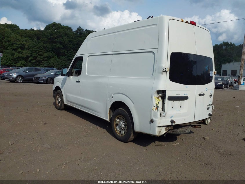 Vin: 1n6bf0ly6gn801373, lot: 46428535, nissan nv cargo nv2500 hd sv v6 20163
