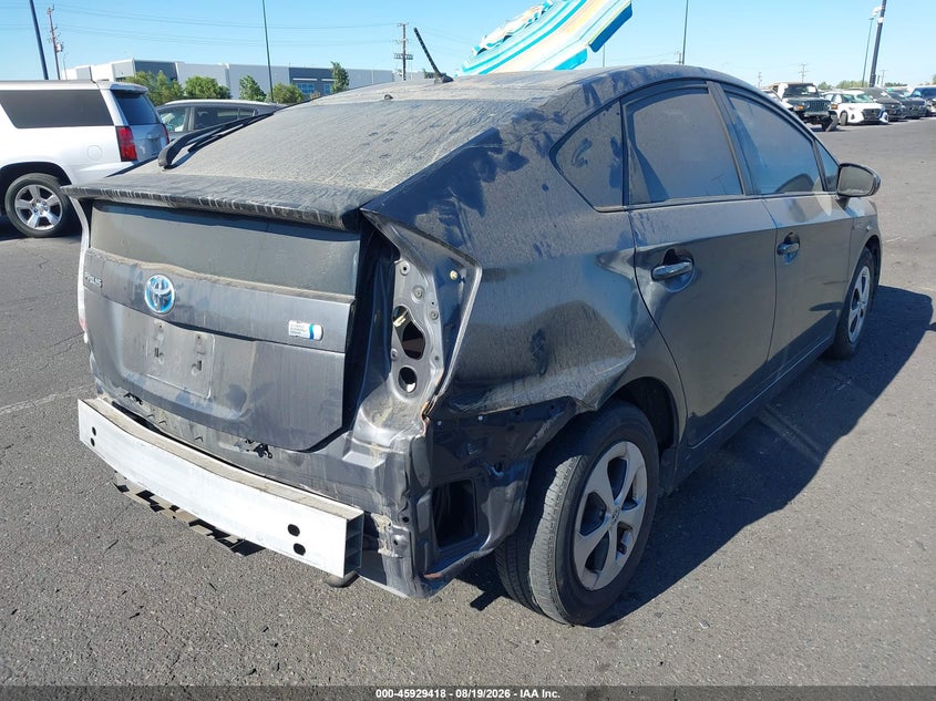 2013 TOYOTA PRIUS HATCHBACK 1.8L I-4 DOHC, VVT, 98HP