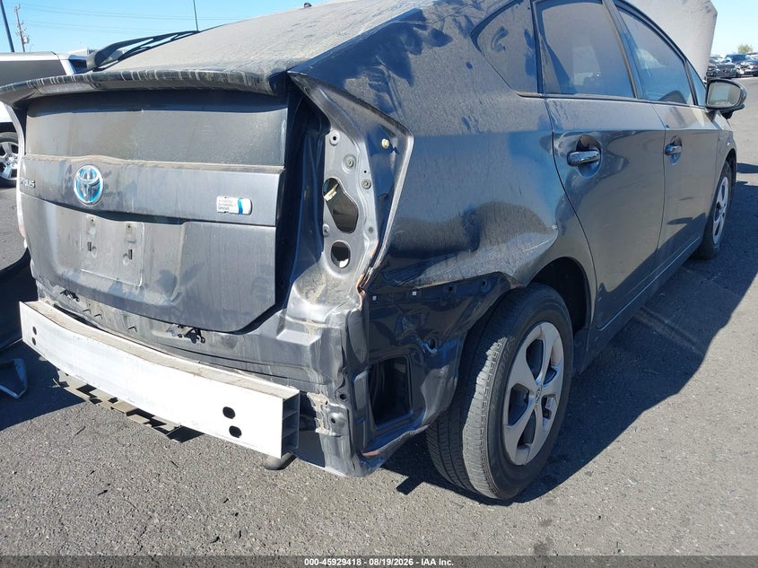 2013 TOYOTA PRIUS HATCHBACK 1.8L I-4 DOHC, VVT, 98HP
