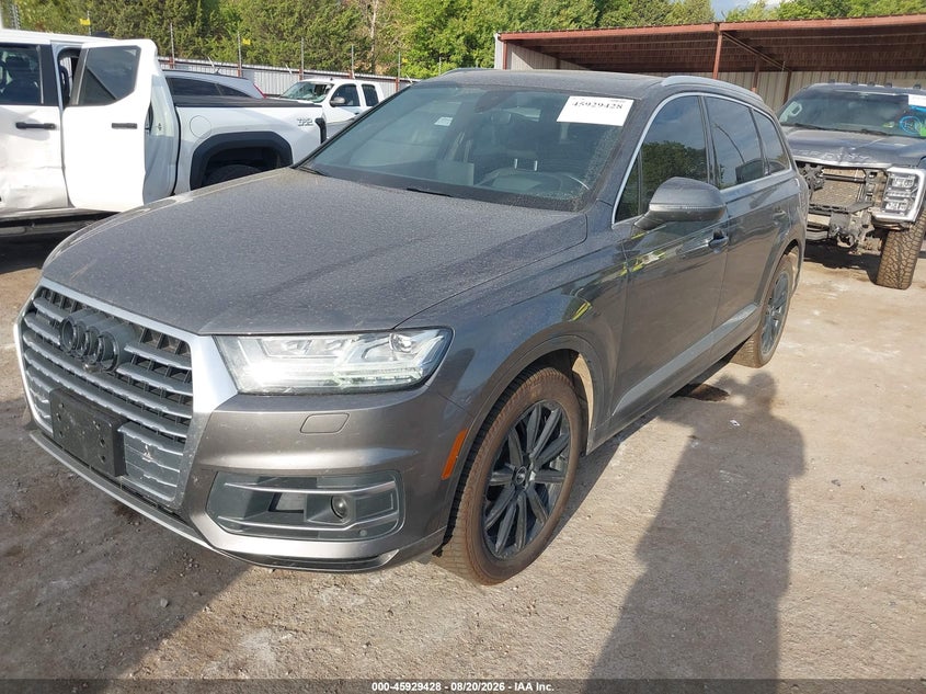 2018 Audi Q7, Right Rear, IAAI, VIN WA1VAAF71JD045269 — photo 2