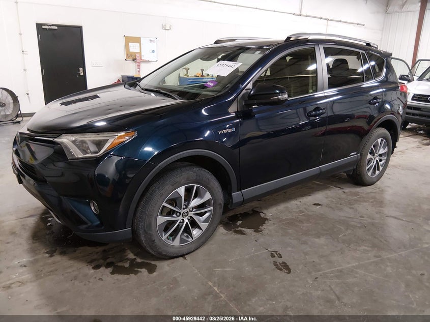 2017 Toyota RAV 4, Rear, IAAI, VIN JTMRJREV7HD130441 — photo 2