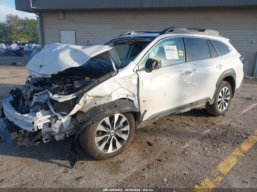 2025 Subaru Outback, Удар спереду, IAAI, VIN 4S4BTANCXS3217500 — фото 2