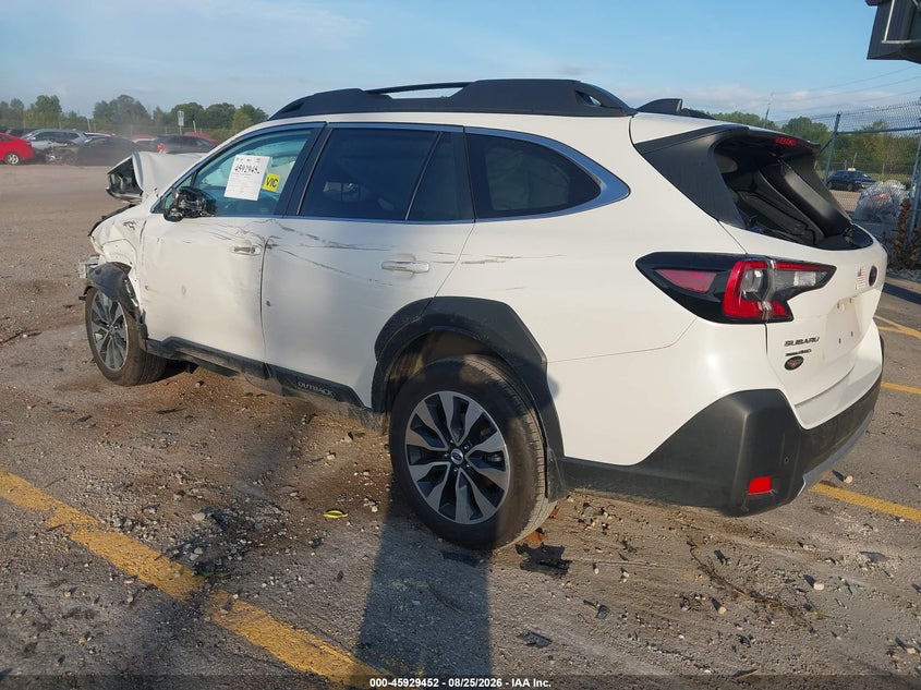 2025 SUBARU OUTBACK auction photo 3
