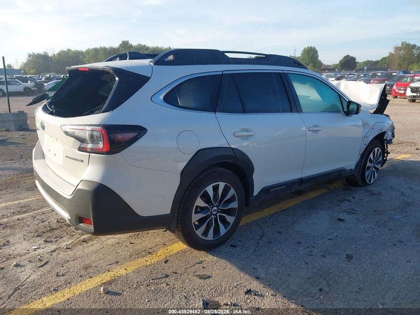 2025 SUBARU OUTBACK auction photo 4