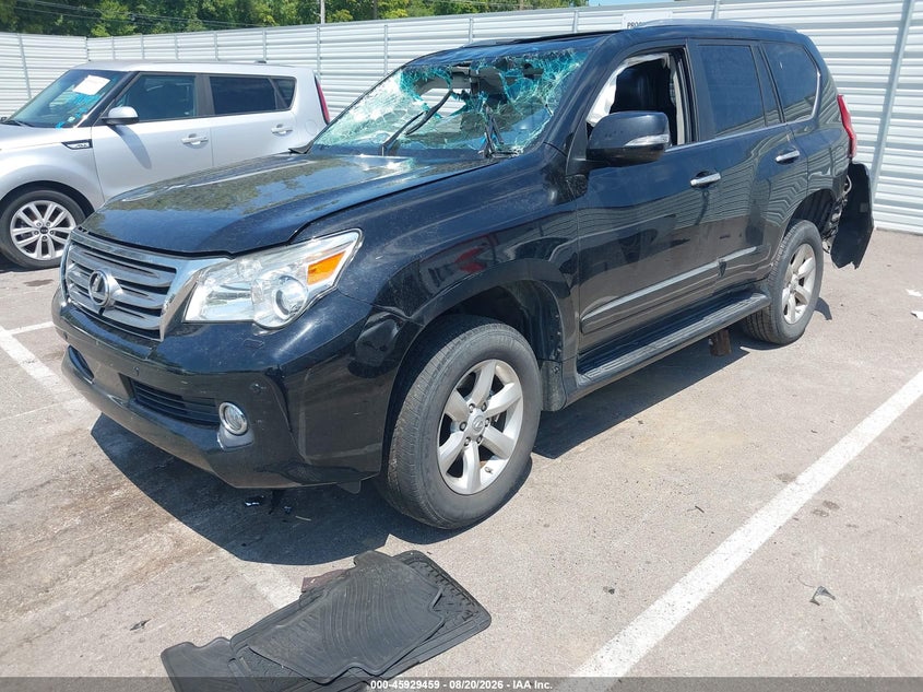 2010 Lexus GX, Перёд и зад, IAAI, VIN JTJJM7FXXA5016505 — фото 2
