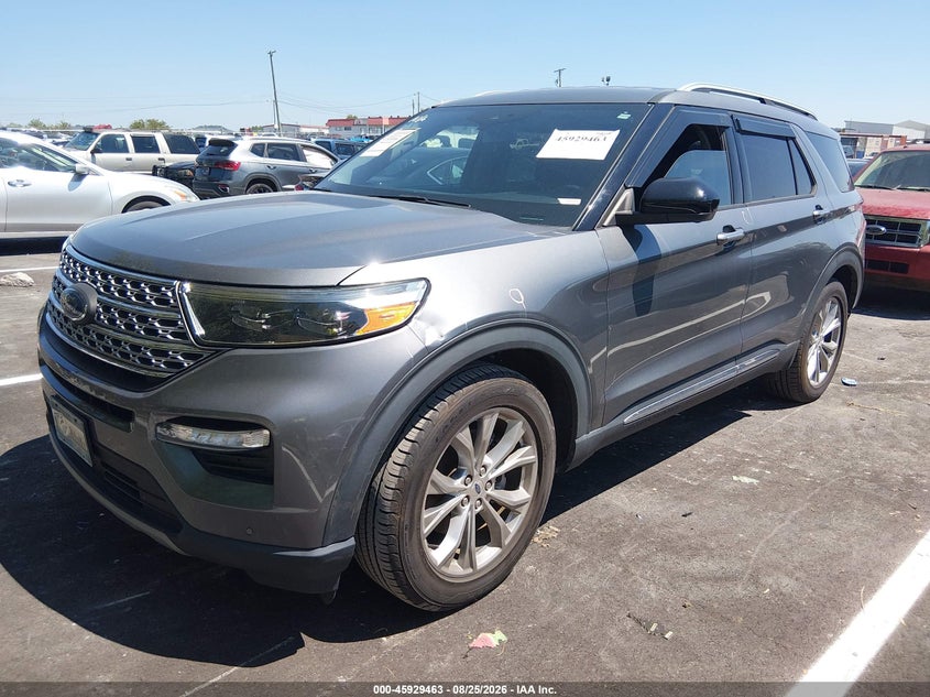 2022 FORD EXPLORER auction photo 2