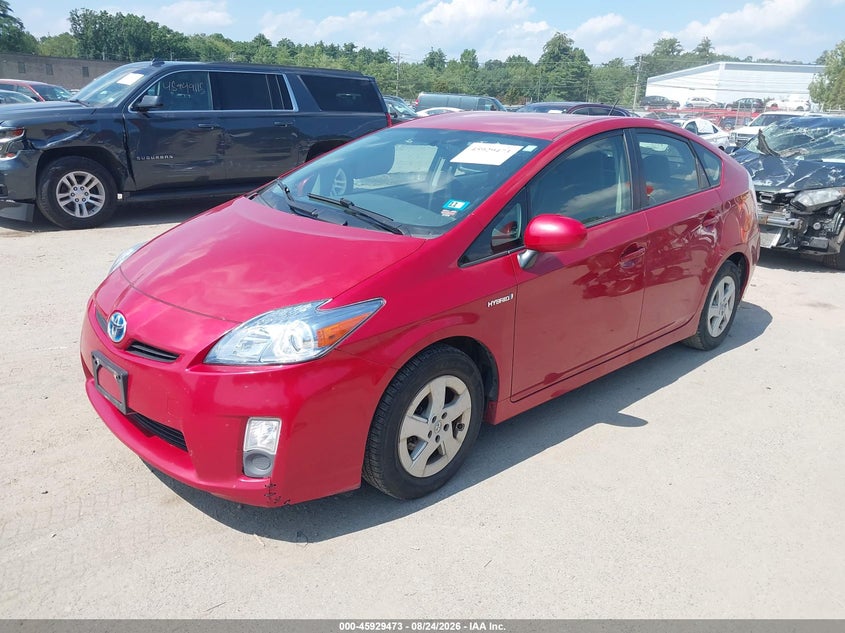 2011 Toyota Prius, Обычный износ, IAAI, VIN JTDKN3DU4B5364808 — фото 2