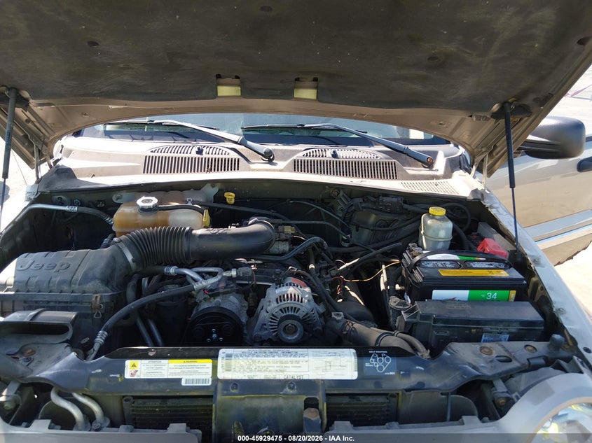 JEEP LIBERTY 2006 VIN 1J4GL48K56W227252