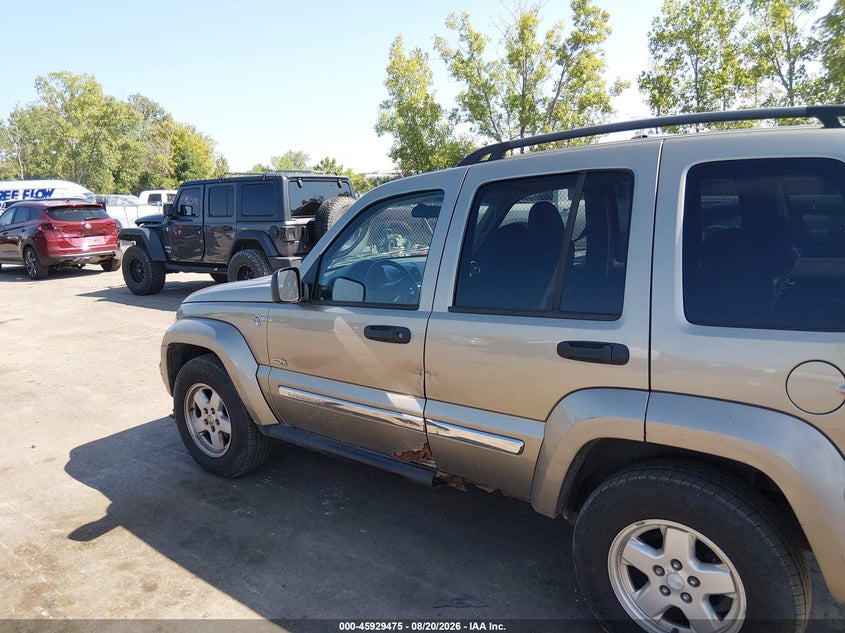 JEEP LIBERTY 2006 VIN 1J4GL48K56W227252