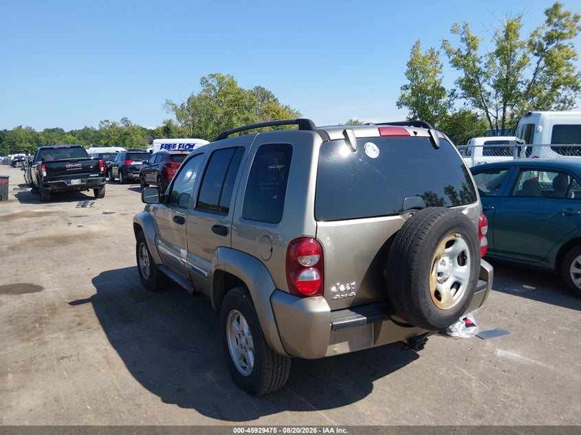 JEEP LIBERTY 2006 VIN 1J4GL48K56W227252