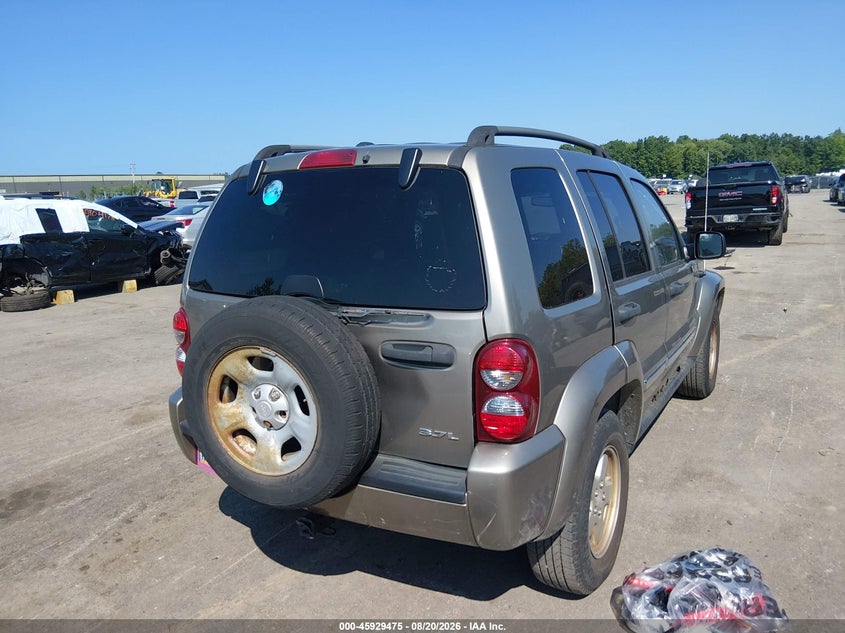 JEEP LIBERTY 2006 VIN 1J4GL48K56W227252